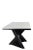 Raise the style bar in your dining room with the Waterfall Dining Table. This statement-making piece features a black...