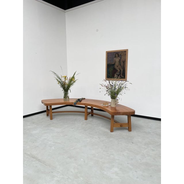 Pierre Chapo Coffee Table in Elm by Pierre Chapo, 1960s For Sale - Image 4 of 18