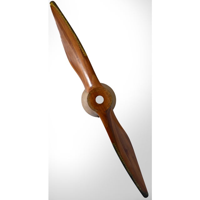 Hydroplane Wooden Propeller from Caproni, Italy, 1930s For Sale - Image 10 of 10