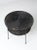 Mid 20th Century Mid-Century Black Wicker Side Table For Sale - Image 5 of 10