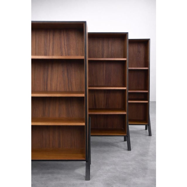 Mid-Century Scandinavian Modern Teak Bookcase, 1960s For Sale - Image 13 of 18