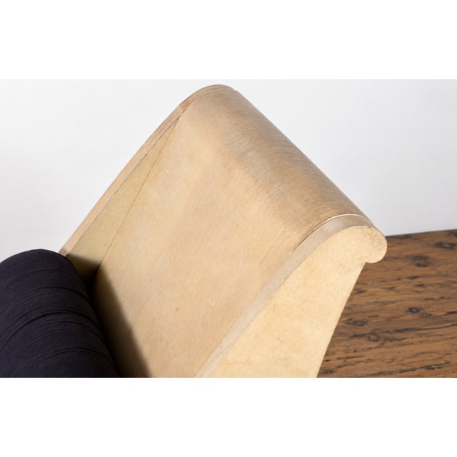 1960s 1960s French Art Deco Parchment Daybed, Style of Sammuel Marx For Sale - Image 5 of 5