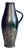 Studio Ceramic Art Henkel Vase by Josef Höhler for VEB Kunst Keramik Friedrichsroda KKF, Germany, 1950s For Sale