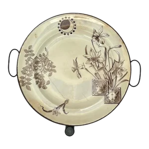 19th Century Antique Hot Water Warming Dish Aesthetic Movement