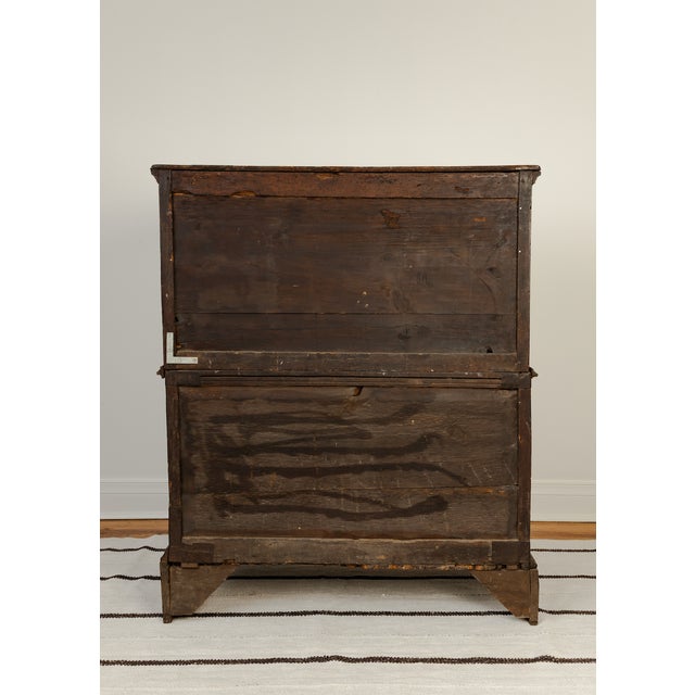 English English Georgian Chest on Chest, 18th Century For Sale - Image 3 of 10