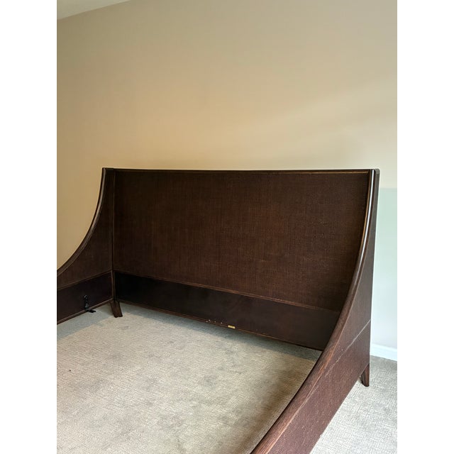 McGuire Late 20th Century Barbara Barry for McGuire Rattan California King Bed Frame For Sale - Image 4 of 9