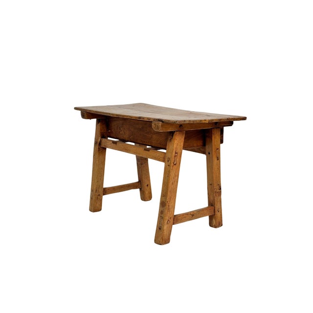 Spanish Wabi-Sabi Popular Table, 1940s For Sale - Image 6 of 10