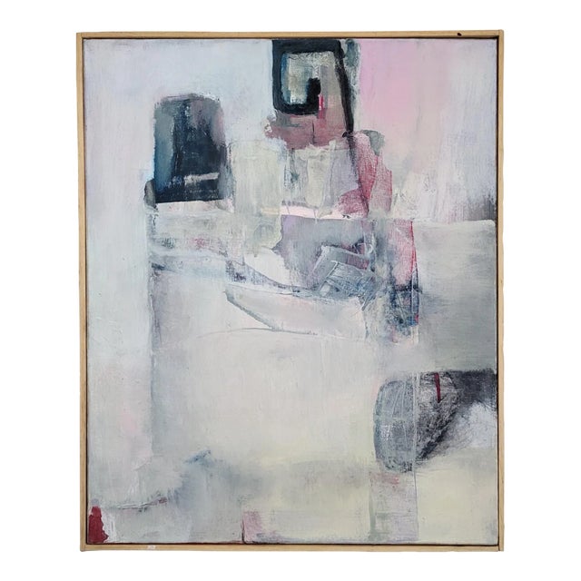 "Untitled 317" Contemporary Original Abstract Oil Painting by Lynn Christian For Sale