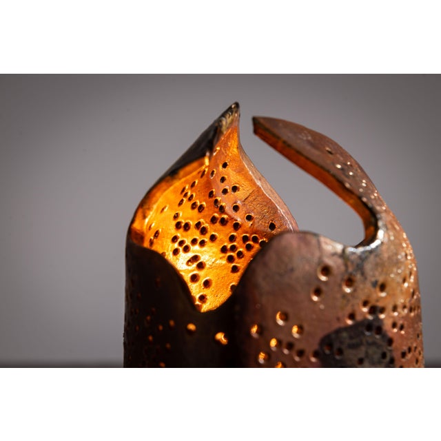 Sculptural Ceramic Table Lamp, 1970s For Sale - Image 12 of 15