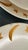 1980s Julie Sanders Cyclamen Pottery Celestial Gold Moon Stars Set of 6 Bowls & Plates (12 Pieces) For Sale - Image 9 of 12