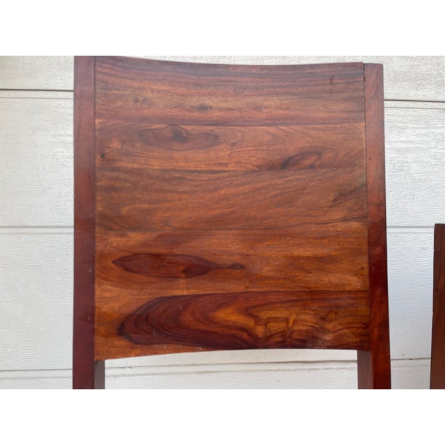 Modernist Table and Chairs in Rosewood, 1970s, Set of 6 For Sale - Image 12 of 18