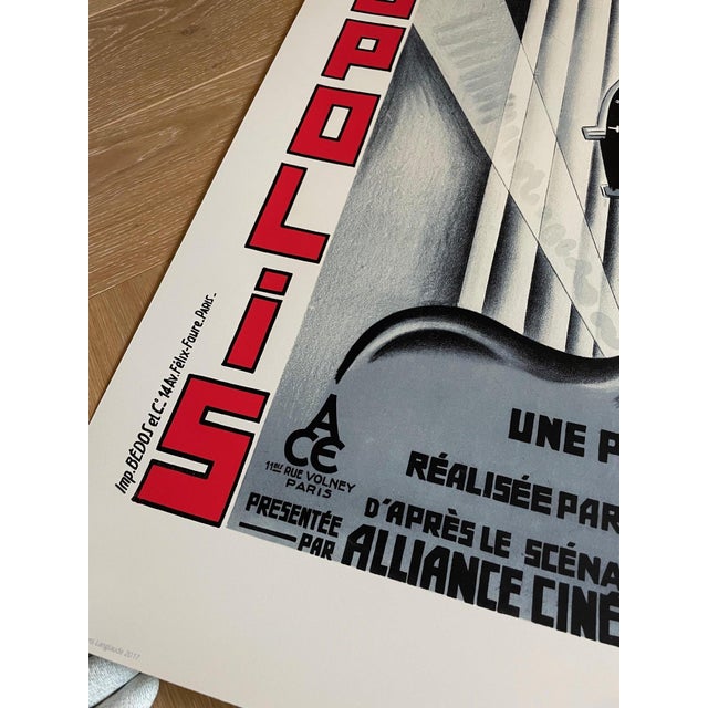 Heinz Schulz-Neudamm, Metropolis, 1927 / 2017, Print | Chairish