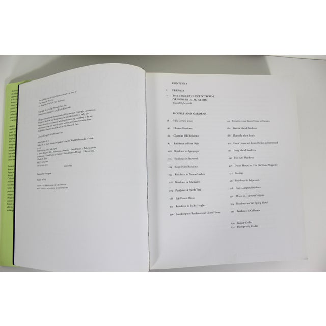 Robert A. M. Stern Houses and Gardens Coffee Table Book Vintage Architecture For Sale - Image 6 of 13