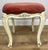 Vintage French Upholstered Ottoman For Sale - Image 9 of 13