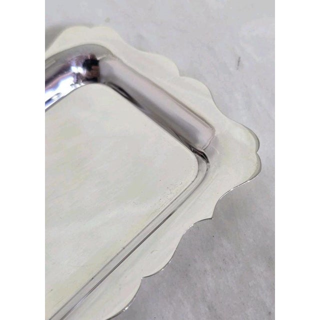 Vintage Sterling Silver Pen Tray from Francis Howard Ltd, Sheffield, 2000 For Sale - Image 6 of 13