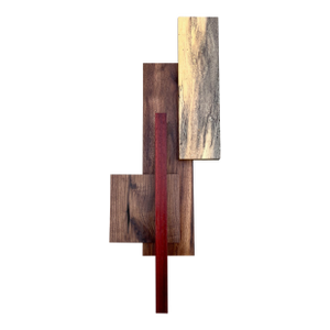 Transitional Wood Wall Sculpture