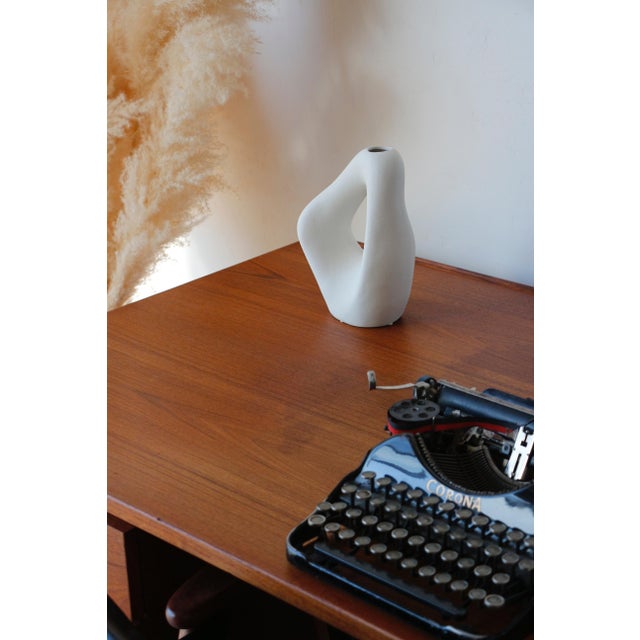 Freestanding Scandinavian Desk in Teak from Dyrlund, 1960s For Sale - Image 6 of 18