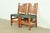 Mission Gustav Stickley Antique Mission Oak Arts & Crafts Dining Chairs, Pair For Sale - Image 3 of 15