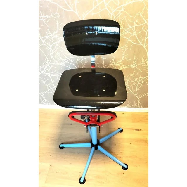 Vintage Workshop Chair, 1950s For Sale - Image 9 of 9