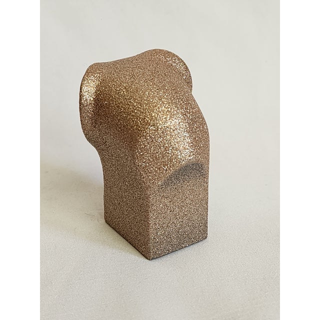 Dansk Vintage Elephant Sculpture Paperweight. Beautifully delicate decorative elephant. Rose Gold Shimmer. Simple yet...