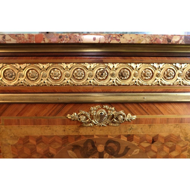 Louis XVI Secretary with Musical Attributes For Sale - Image 13 of 14