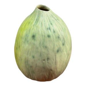 Vintage Melon Vase by Patricia Garrett Pottery Studio