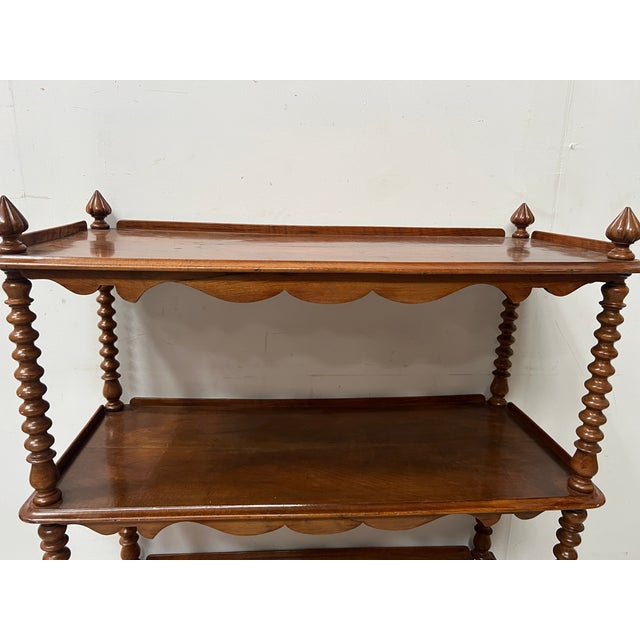 Napoleon III Console Table in Mahogany and Veneer, 1800s For Sale - Image 6 of 18