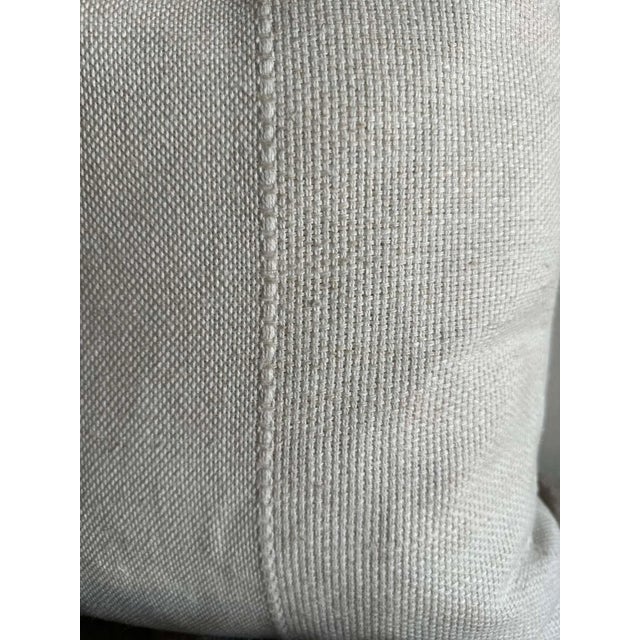 Zak + Fox Linen Pillow With Down Insert For Sale In Los Angeles - Image 6 of 8