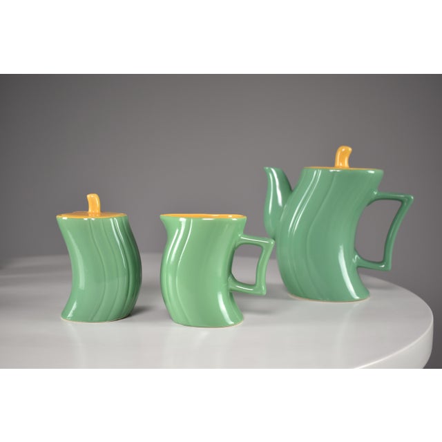 1985's Italian Ceramic Tea and Coffee Service by Massimo Iosa Ghini for Naj-Olea - 10 Pieces For Sale - Image 12 of 12