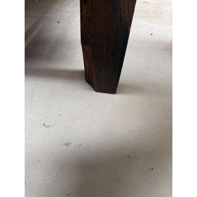 Vintage Brutalist Wabi-Sabi Wall Cabinet in Oak For Sale - Image 11 of 12