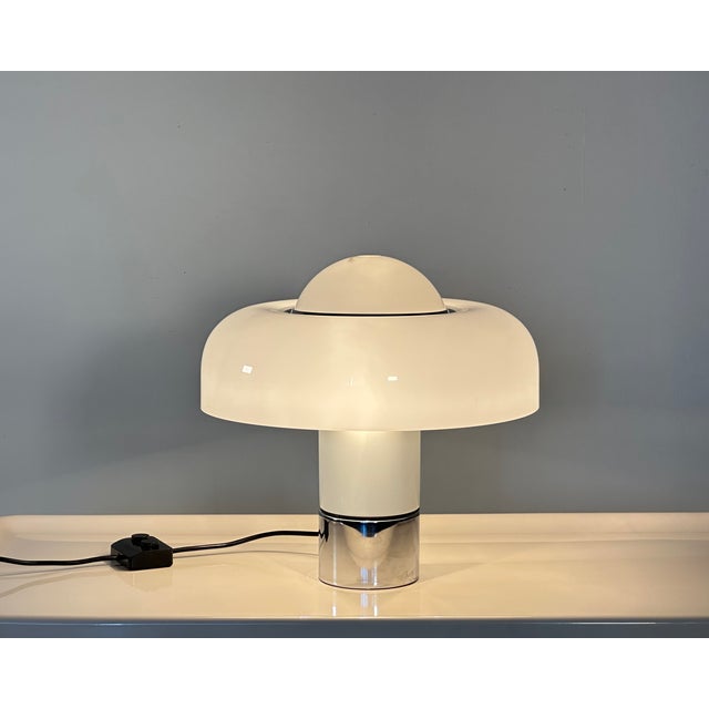 1970s Brumbury Table Lamp by Luigi Massoni for Guzzini, 1970s For Sale - Image 5 of 18