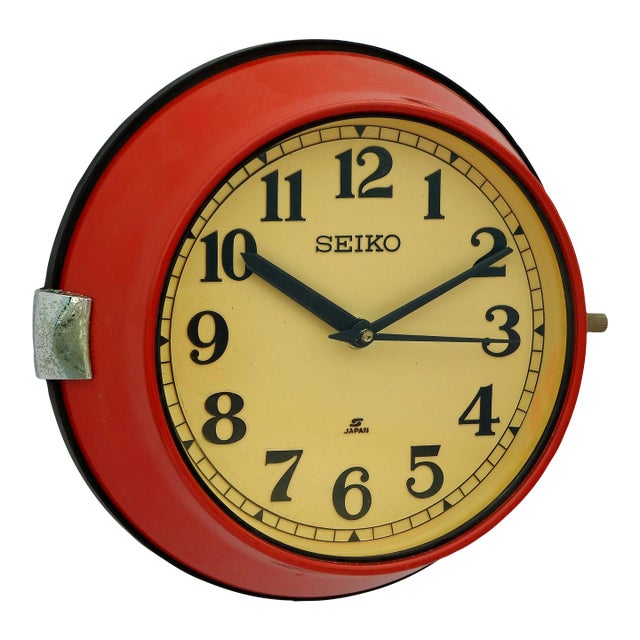 Seikosha Co. Ltd Seiko - Industrial Wall Decor Clock For Sale