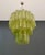 Glass Mid-Century Modern Murano Glass Three-Tier Tube Chandelier, 1990s For Sale - Image 7 of 15