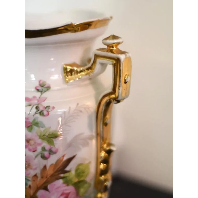 Painted Ceramic Vases, Set of 2 For Sale - Image 9 of 12