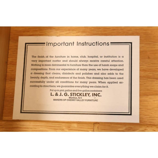 Stickley Mission Collection Oak Spindle Writing Desk For Sale In Philadelphia - Image 6 of 18