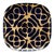 Mid-Century Modern Rosenthal Germany Blue & Gold Porcelain Wall Plate For Sale