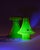 Glass Vintage UV-Reactive Glass Vases by Cari Zalloni for WMF, 1970s, Set of 2 For Sale - Image 7 of 18