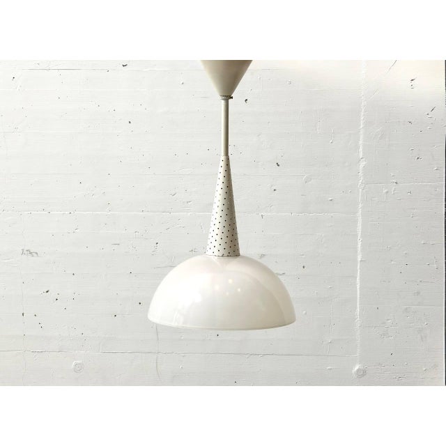 Pendant Lamp by Mathieu Matégot for Holophane, 1950s For Sale - Image 12 of 12
