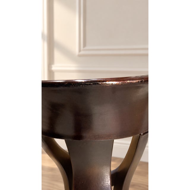 Henredon Neoclassical Klismos Mahogany Dining Chairs, Set of 6, 2007 For Sale - Image 15 of 17