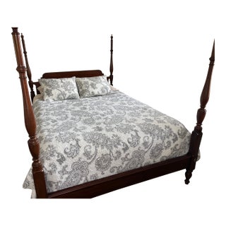 Mahogany Queen Bedroom Set For Sale
