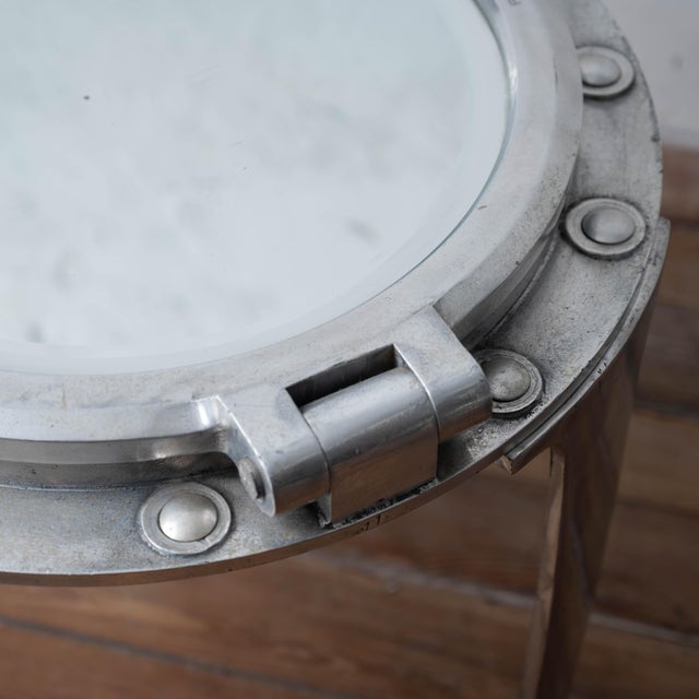 A Pair of Porthole Cover Side Tables For Sale - Image 10 of 15