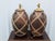 Vintage Pottery Vase Table Lamp With Woven Rattan Rope For Sale - Image 13 of 14