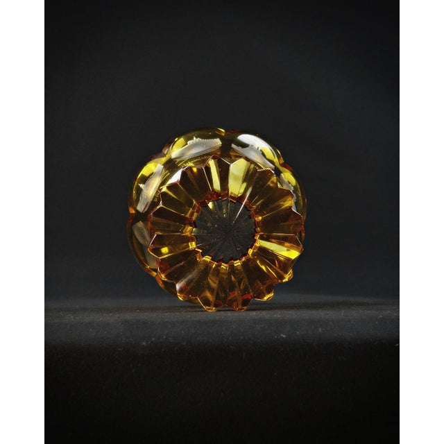 Bohemian Crystal Bowl with Monuments of Rhineland Palatinate, 19th Century For Sale - Image 14 of 16