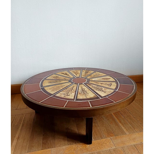 Herbier Coffee Table by Roger Capron, 1960 For Sale - Image 13 of 13