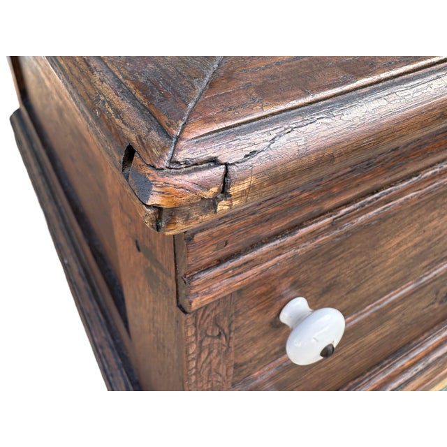 Wood 19th Century Schoolmaster’s Desktop Desk / Display Object For Sale - Image 7 of 12