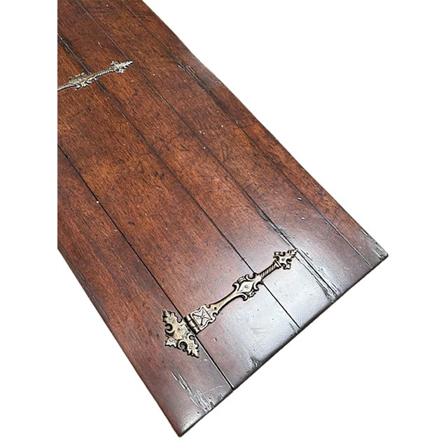 Brown 19th Century Style Walnut Chest For Sale - Image 8 of 12