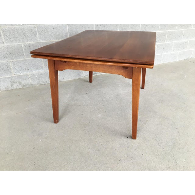 Cushman Colonial Creations Solid Maple 72" Extension Dining Table