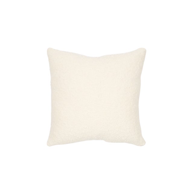 Decorative pillow; knife edge; hidden zipper closure; 90/10 feather/down insert Dry Clean