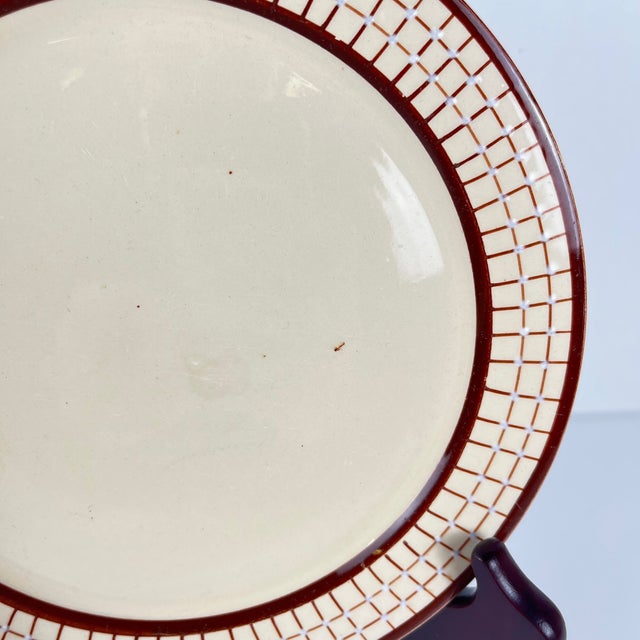 Colmar Dessert Plates from Longchamp, 1930s, Set of 6 For Sale - Image 9 of 14