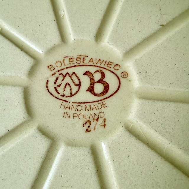 Polish Pottery Hen Shaped Covered Baker by Zaklady Boleslawiec For Sale - Image 12 of 13